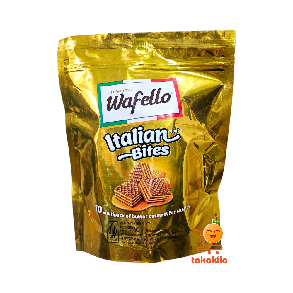 Wafello Italian Bites Butter Caramel 95gr