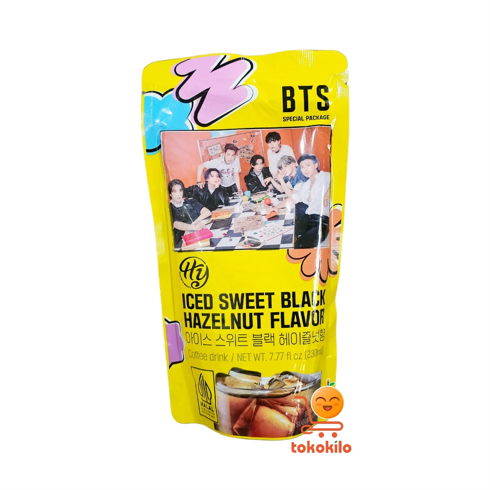 Minuman HY BTS Iced Sweet Black Hazelnut 230ml