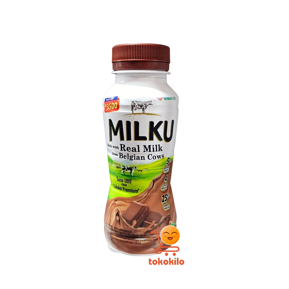 Milku Susu UHT Rasa Coklat Premium 200ml