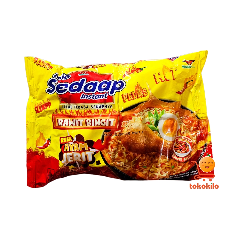 Mie Sedaap Rawit Bingit Rasa Ayam Jerit 77gr