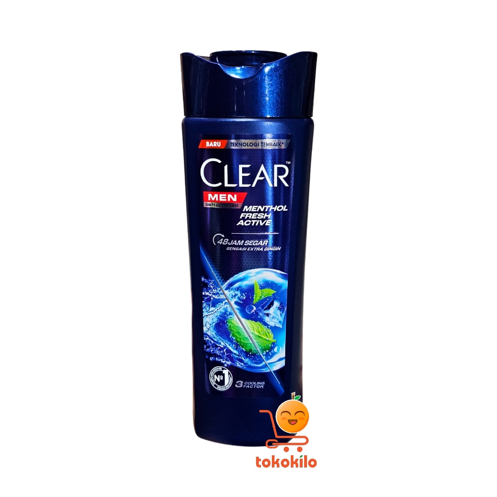 Sampo Clear Men Menthol Fresh Active 160ml