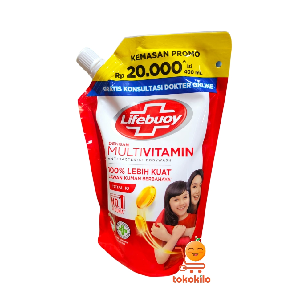 Lifebuoy Multivitamin Antibacterial Bodywash 400ml