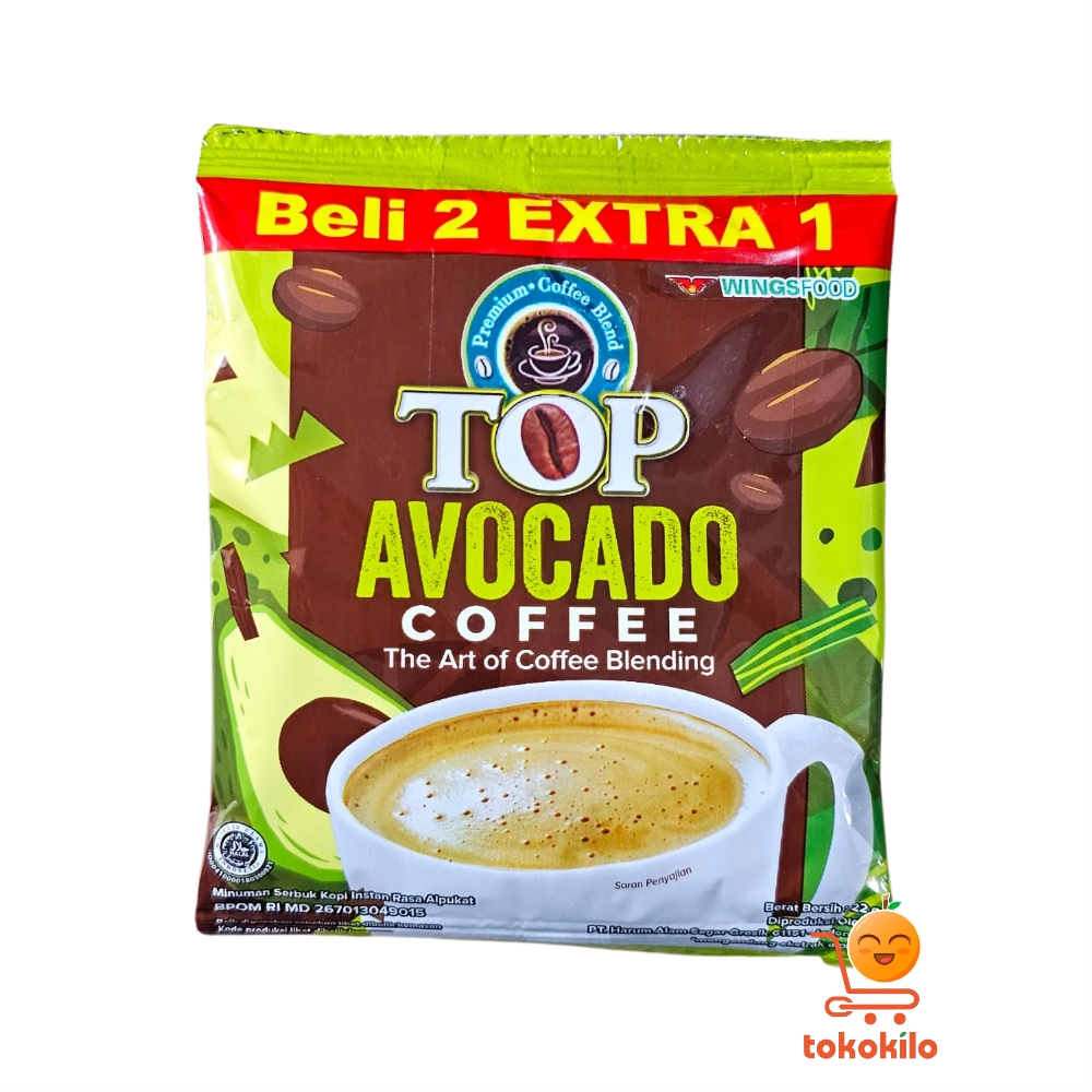 TOP Avocado Coffee  22gr (1 Pack X 6bks)