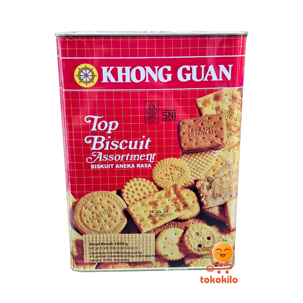 Khong Guan Biskuit Kaleng 1600gr