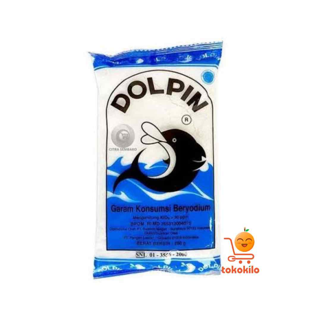 Garam Dolphin 250gr, 500gr, 1kg