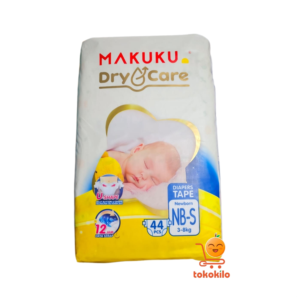 Popok Bayi Makuku Dry Care Pants S38, NB-S44, NB-S54