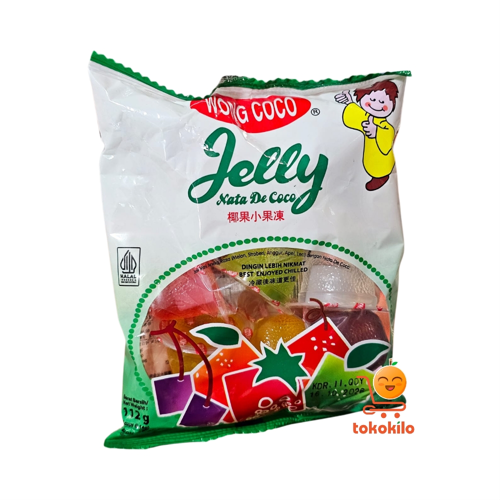Wong Coco Mini Jelly Nata De Coco 112gr, 210gr, 420gr