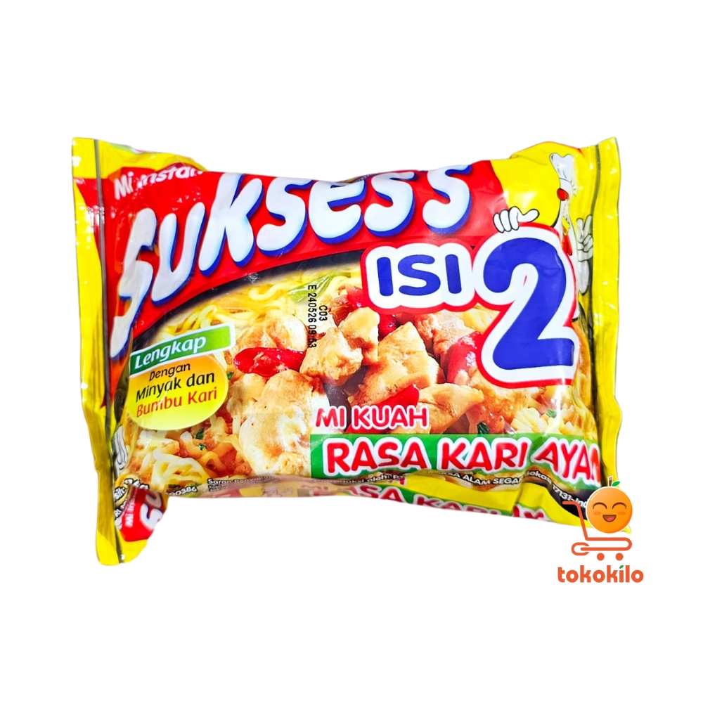 Mie Suksess Isi 2 Rasa Kari Ayam 112gr