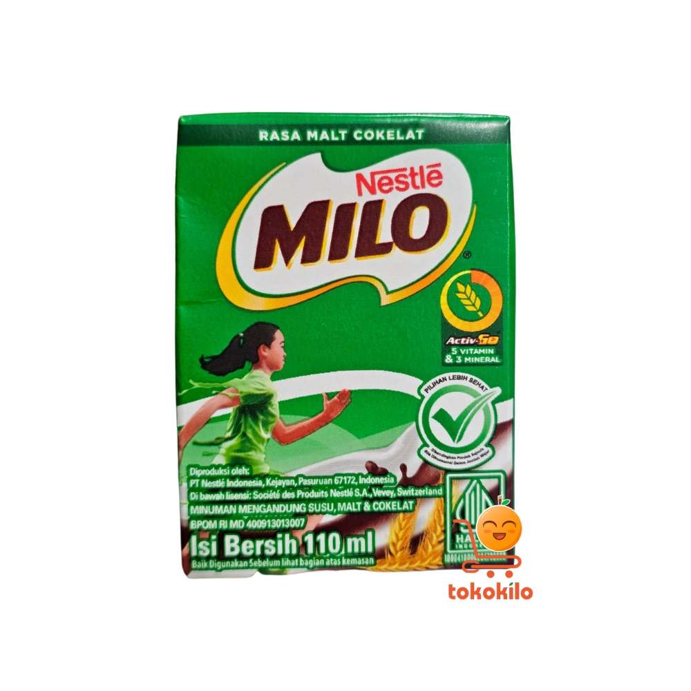 Milo Susu Cokelat Malt MILO UHT 110ml,180ml