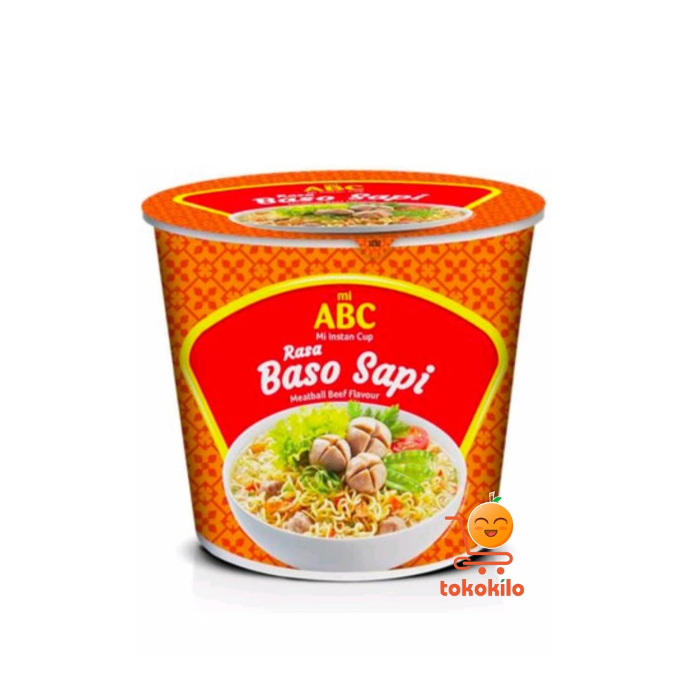 Mie ABC Cup Rasa Bakso Sapi 65gr