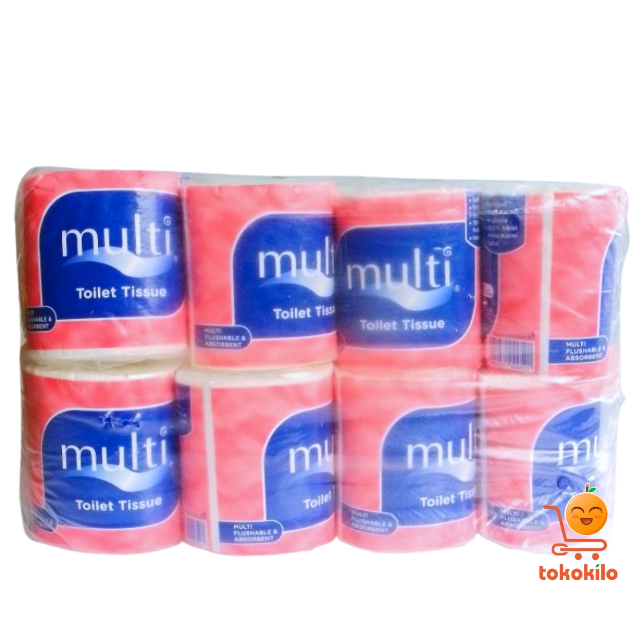 Multi Toilet Tissue Pink Bulat 