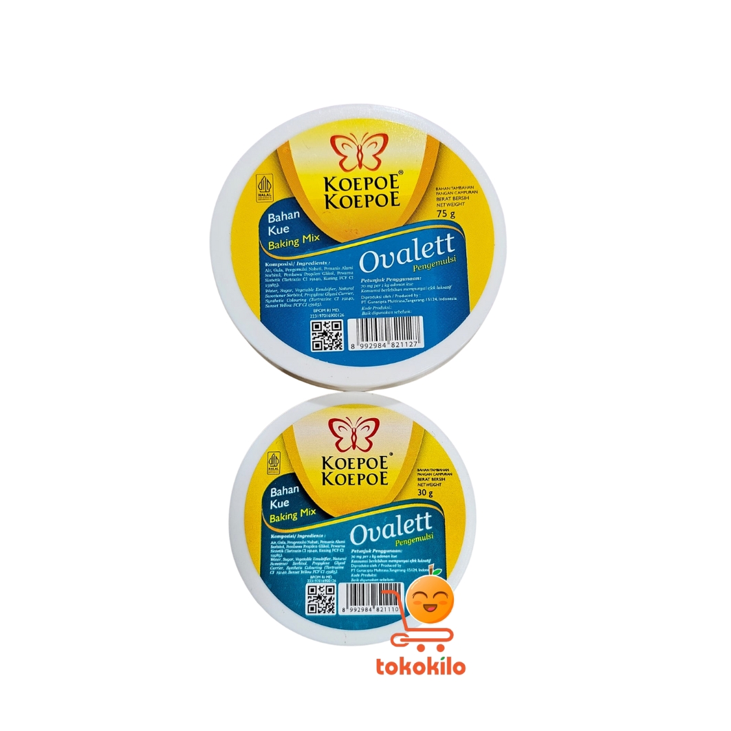 Koepoe Koepoe Ovalett 30gr, 75gr