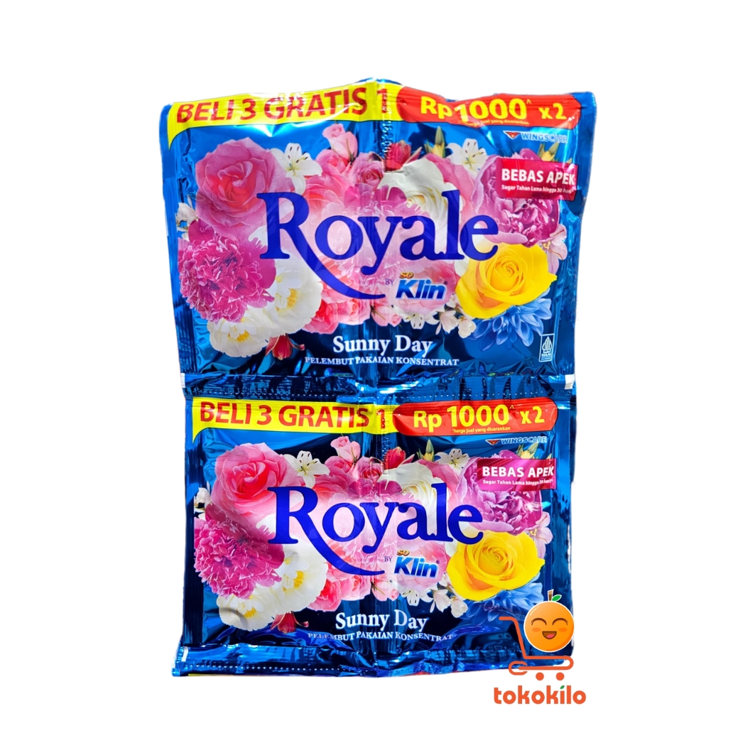 Soklin Royale Sunny Day 52ml (1 Pack X 3 GRATIS 1)