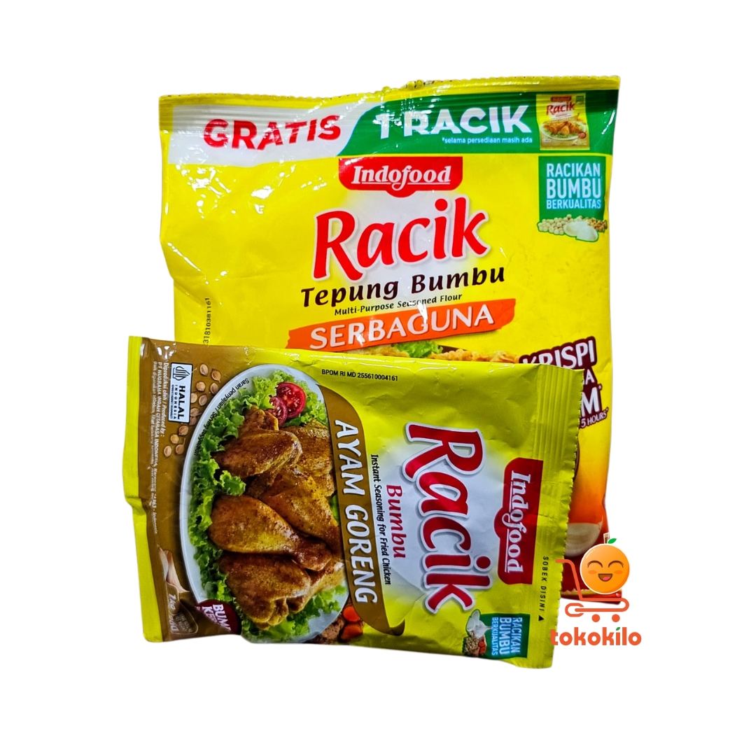 Racik Tepung Serbaguna 75gr , 210gr (GRATIS Bumbu Ayam Goreng 26gr)