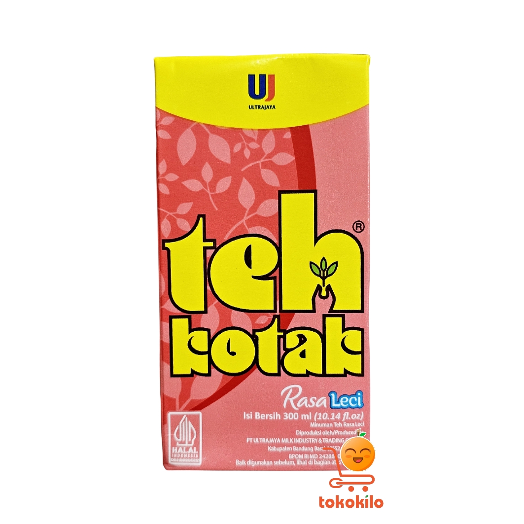 Teh Kotak Rasa Leci 300ml