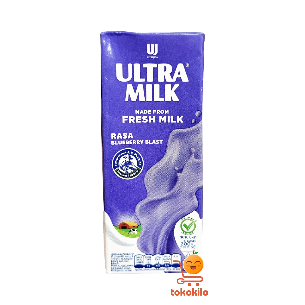 UltraMilk Rasa Blueberry Blast FreshMilk 200ml