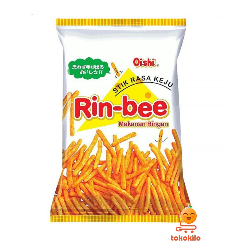 Oishi Rin-bee Stik Rasa Keju 60gr, 130gr