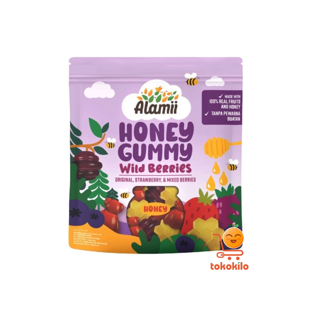 Alamii Honey Gummy Wild Berries 40gr