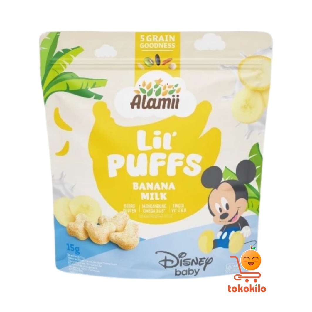 Alamii Lil' Puffs Banana Milk 15gr