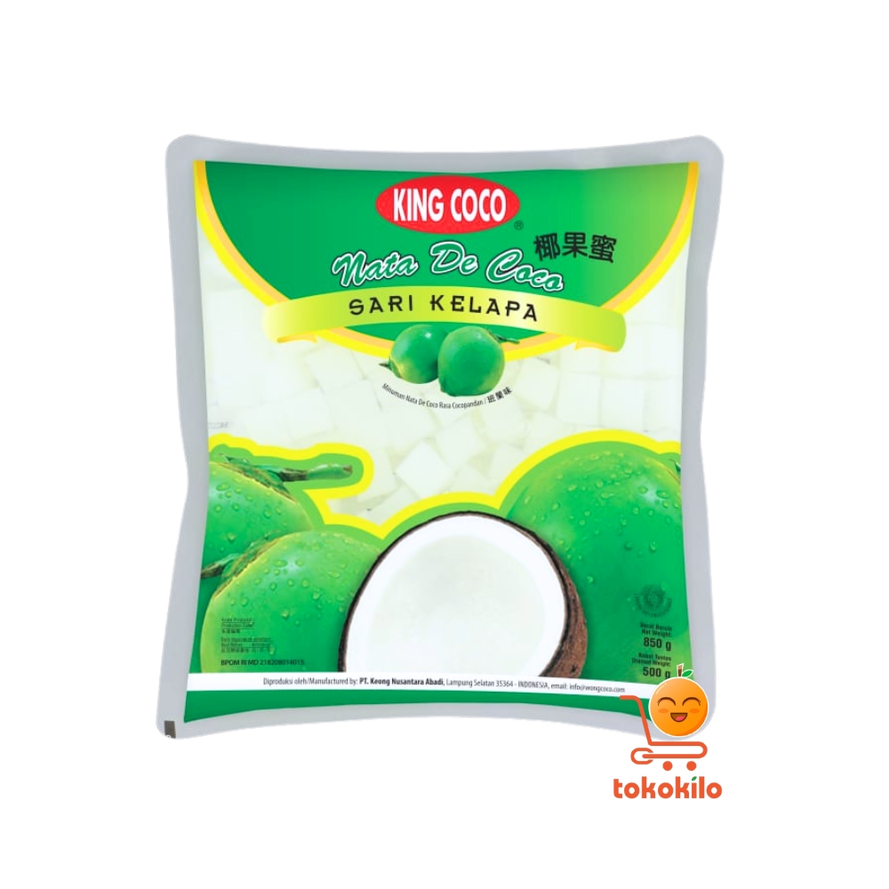 King Coco Nata De Coco Sari Kelapa 800gr