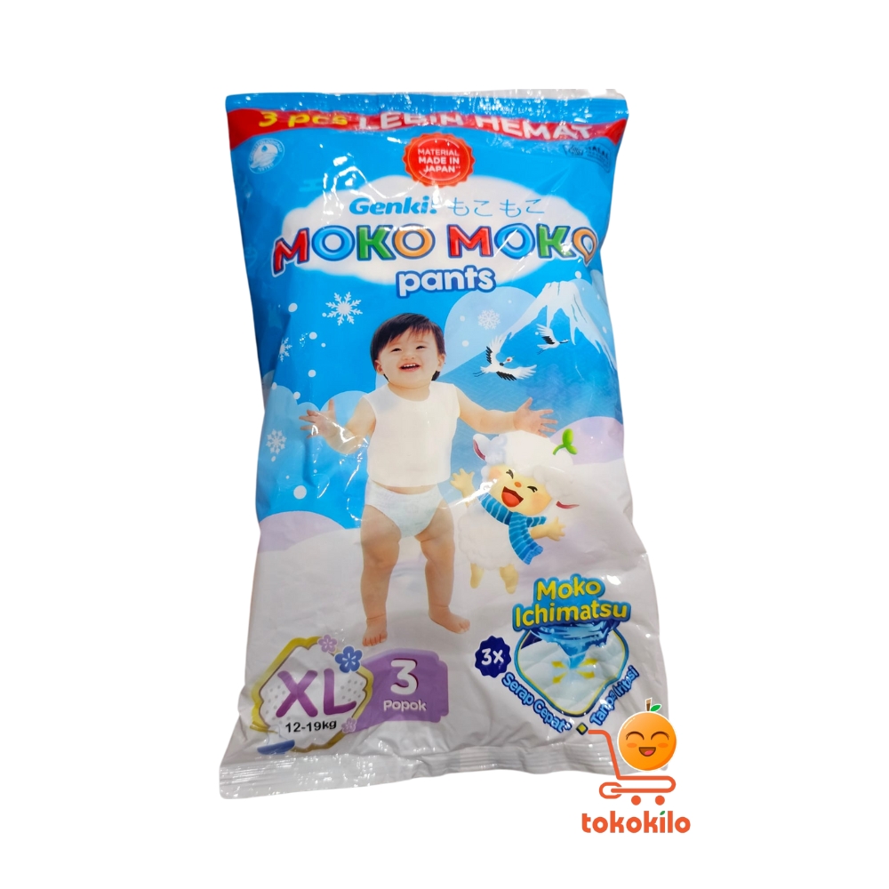 Genki Moko Moko Pants M3, L3, XL3