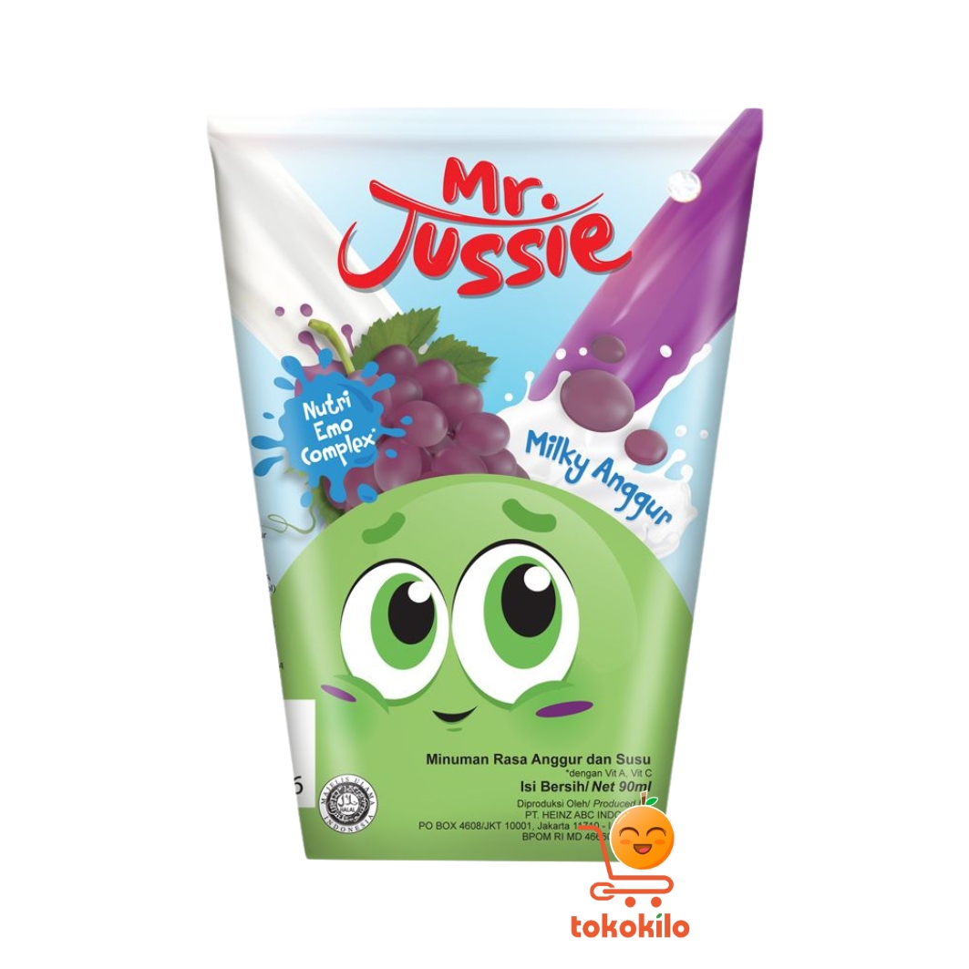 Mr. Jussie Milky Anggur 90ml
