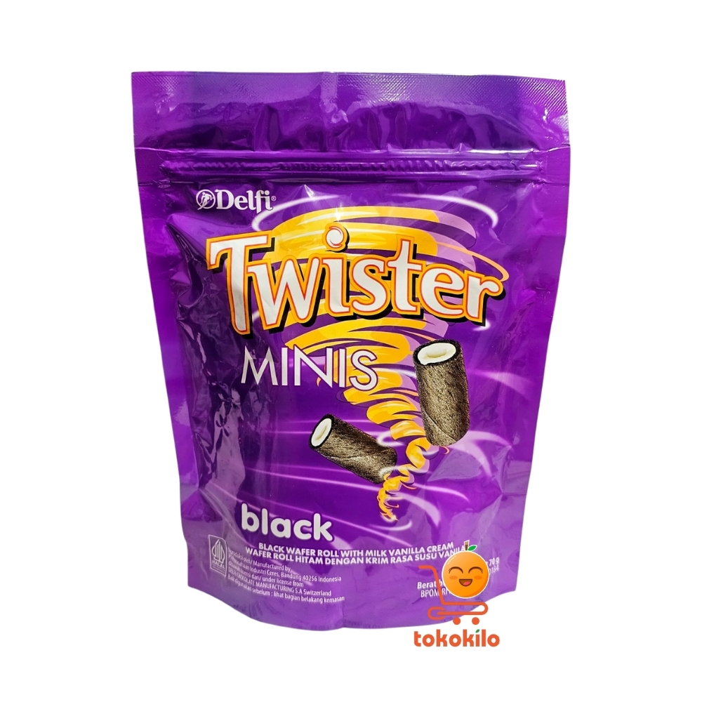 Delfi Twister Minis Black Vanilla 70gr