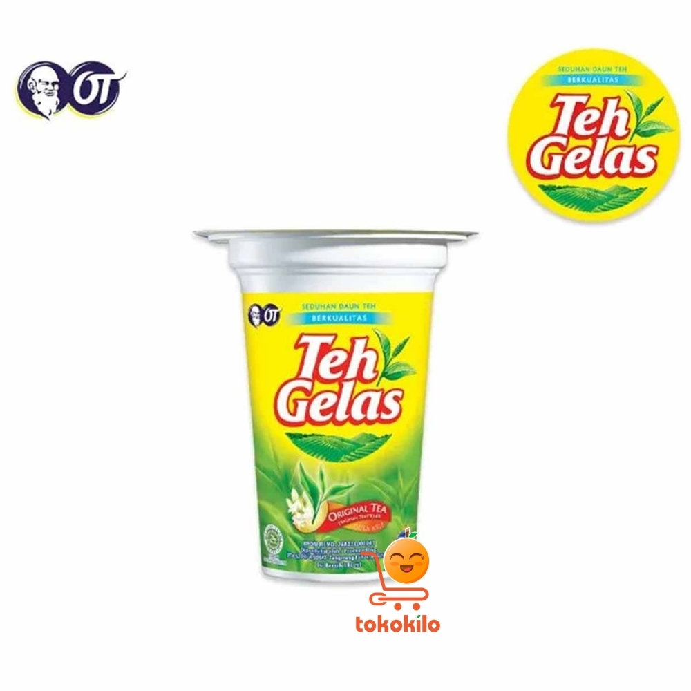 Teh Gelas Original Tea 180ml  (24 GELAS)