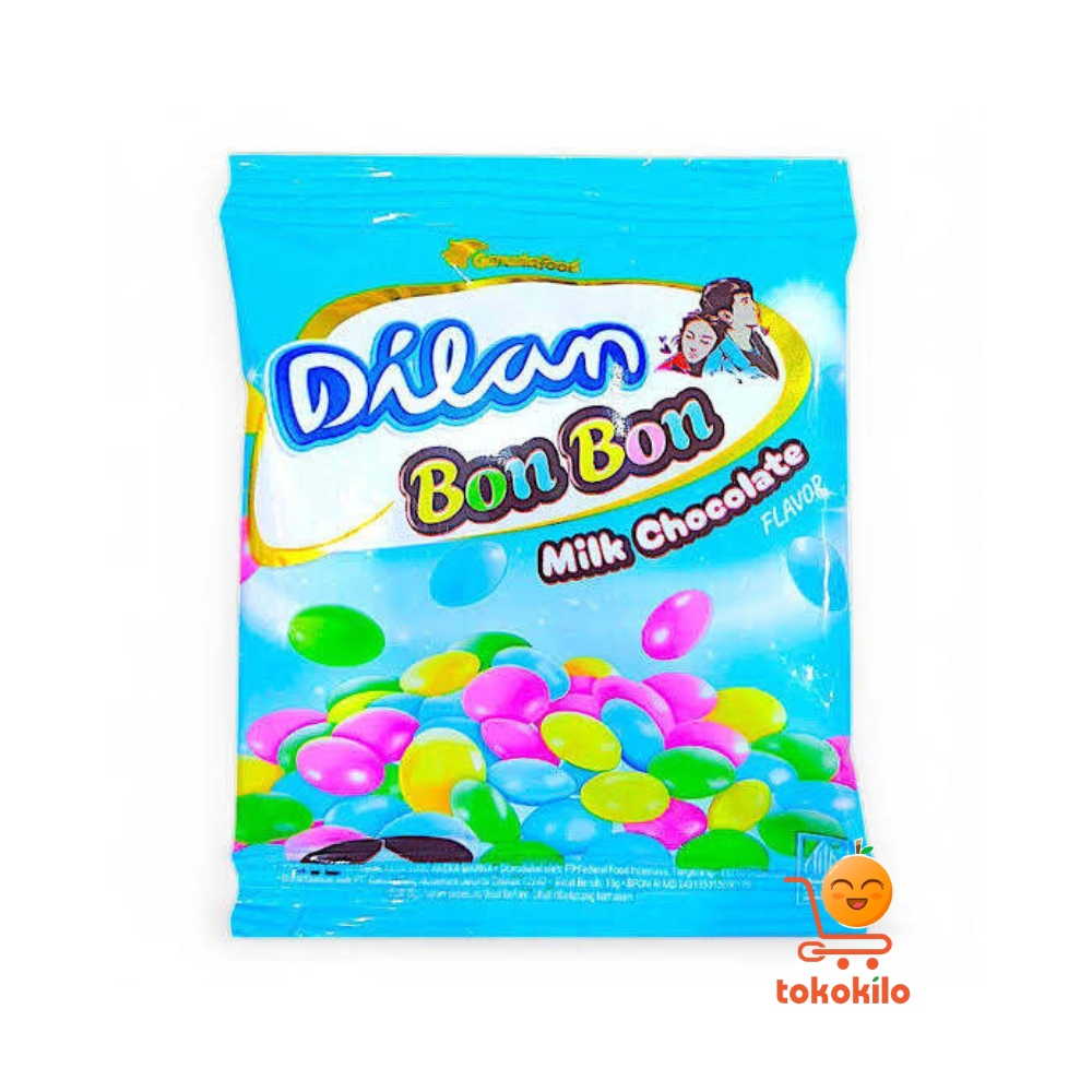 Dilan Milk Bon Bon Chocolate 13gr (1 Pack X 10bks)