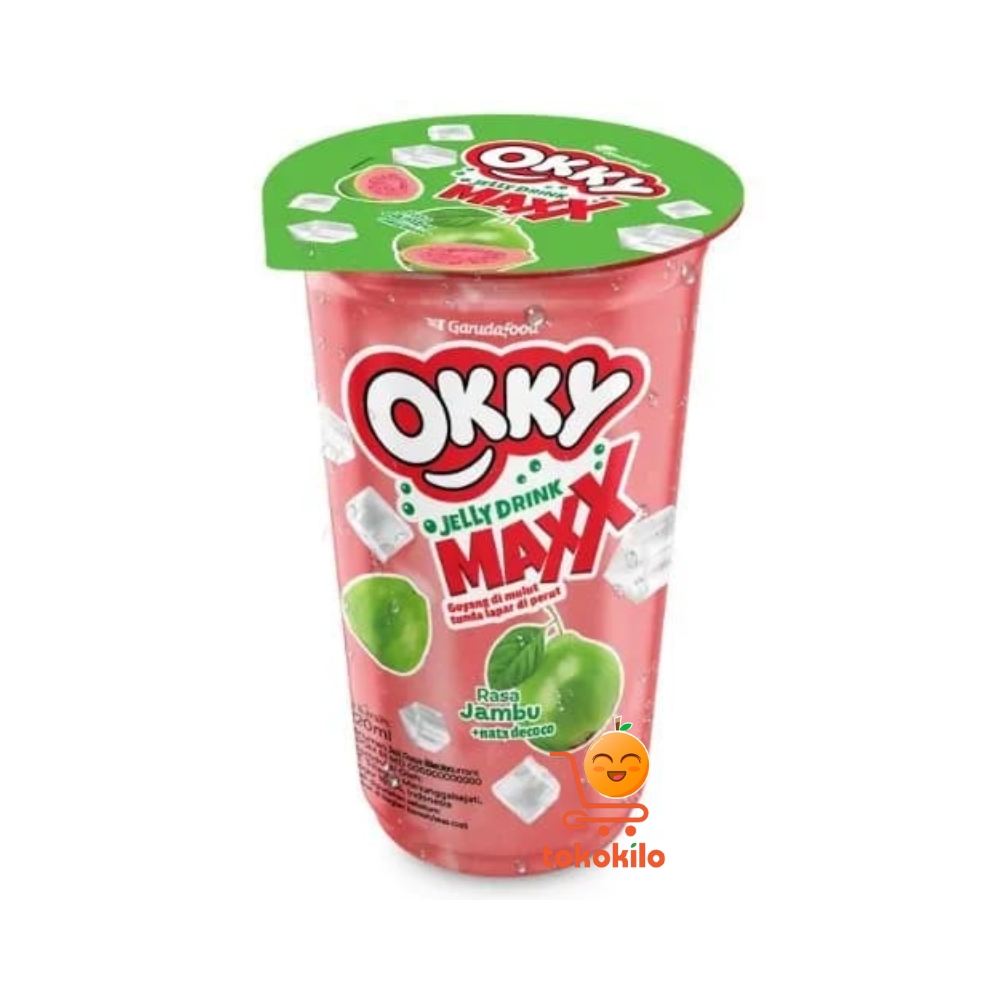 Okky Jelly Drink Maxx rasa Jambu 220ml (24 PCS)