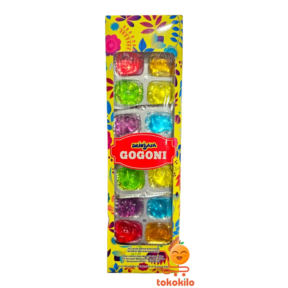 Sriwijaya Gogoni Jelly Cup Anak Aneka Rasa Buah