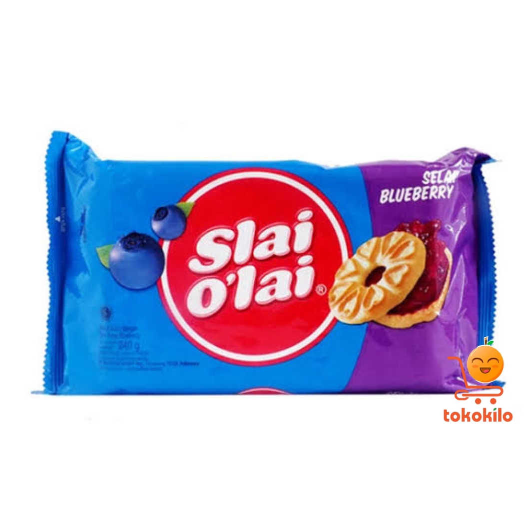 Biskuit Slai O'lai rasa Blueberry 192gr
