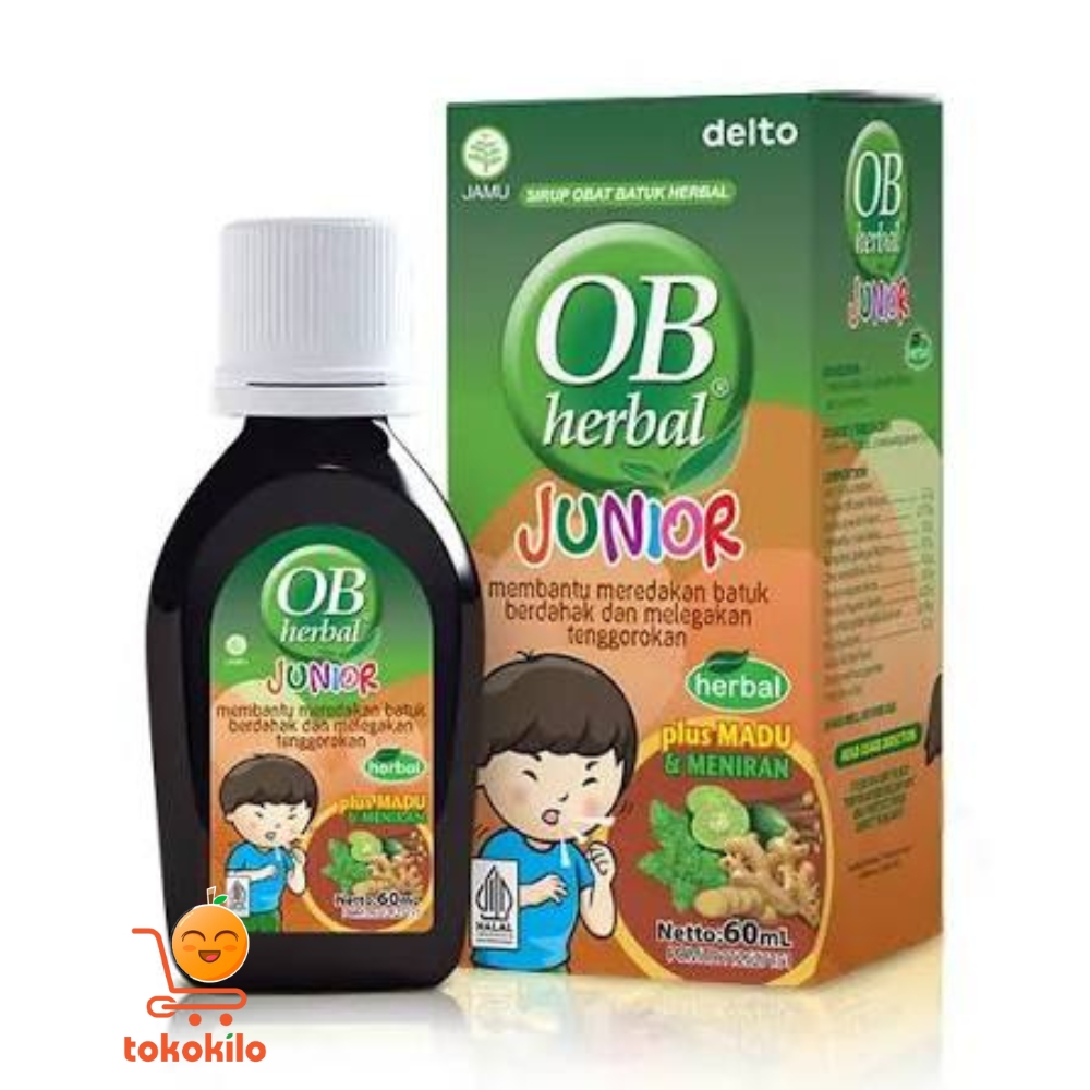 OB Herbal Junior Plus Honey & Phyllanthi 30ml, 60ml