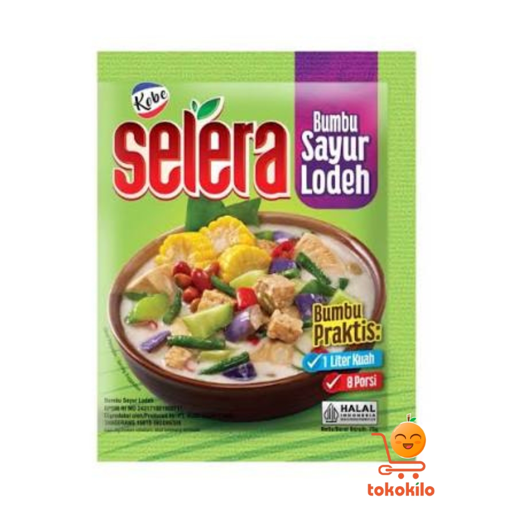 Kobe Selera Bumbu Sayur Lodeh 75gr (1 Renteng X 10bks)