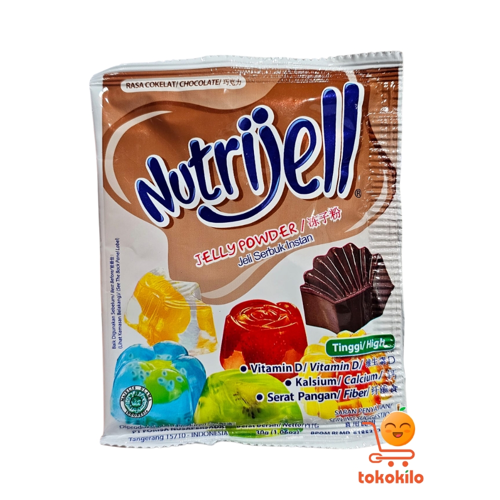 Nutrijell Jelly Powder rasa Coklat 20gr ,30gr