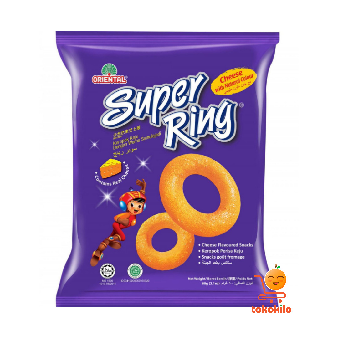 Oriental Super Ring Rasa Keju 60gr