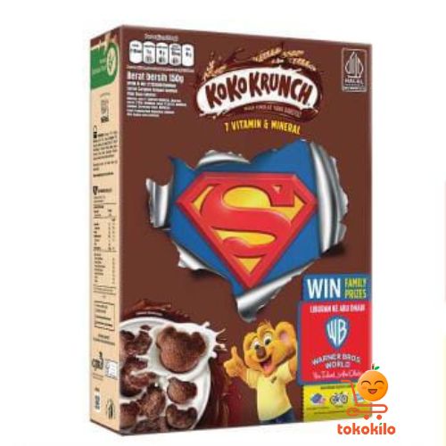 Koko Krunch Rasa Coklat Edisi Superman 150gr, 300gr