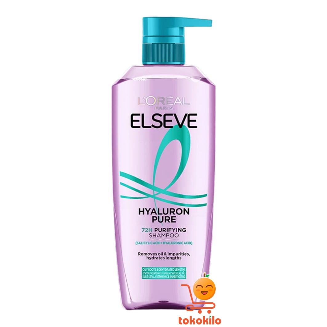 Loreal Paris Elseve Hyaluron Pure 72H Purifying Shampoo 400ml
