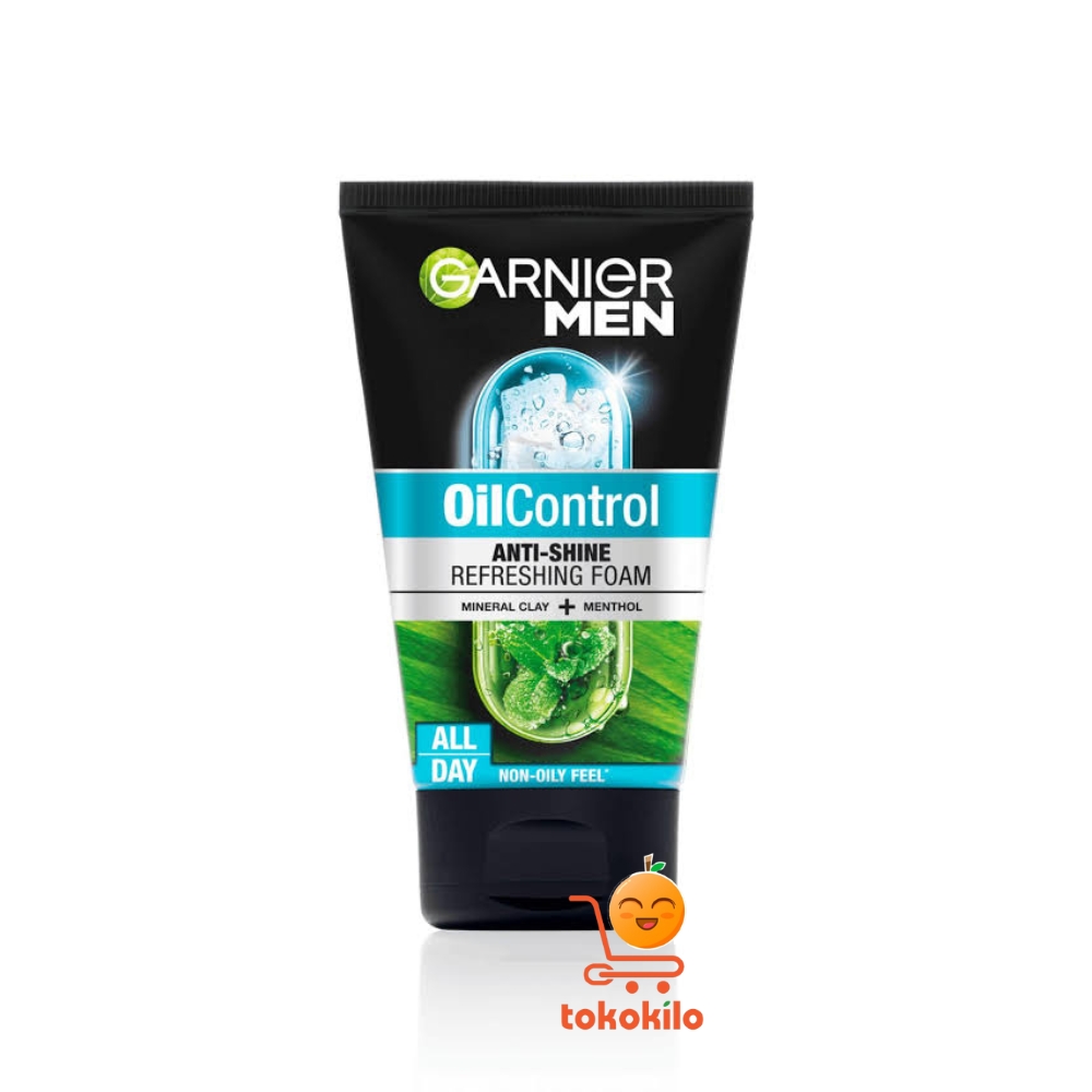 Garnier Men Oil Control Anti-Shine Refreshing Foam 50ml, 100ml
