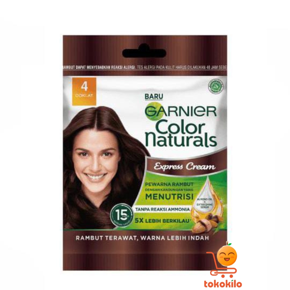 Garnier Color Naturals Express Cream Cokelat 30ml