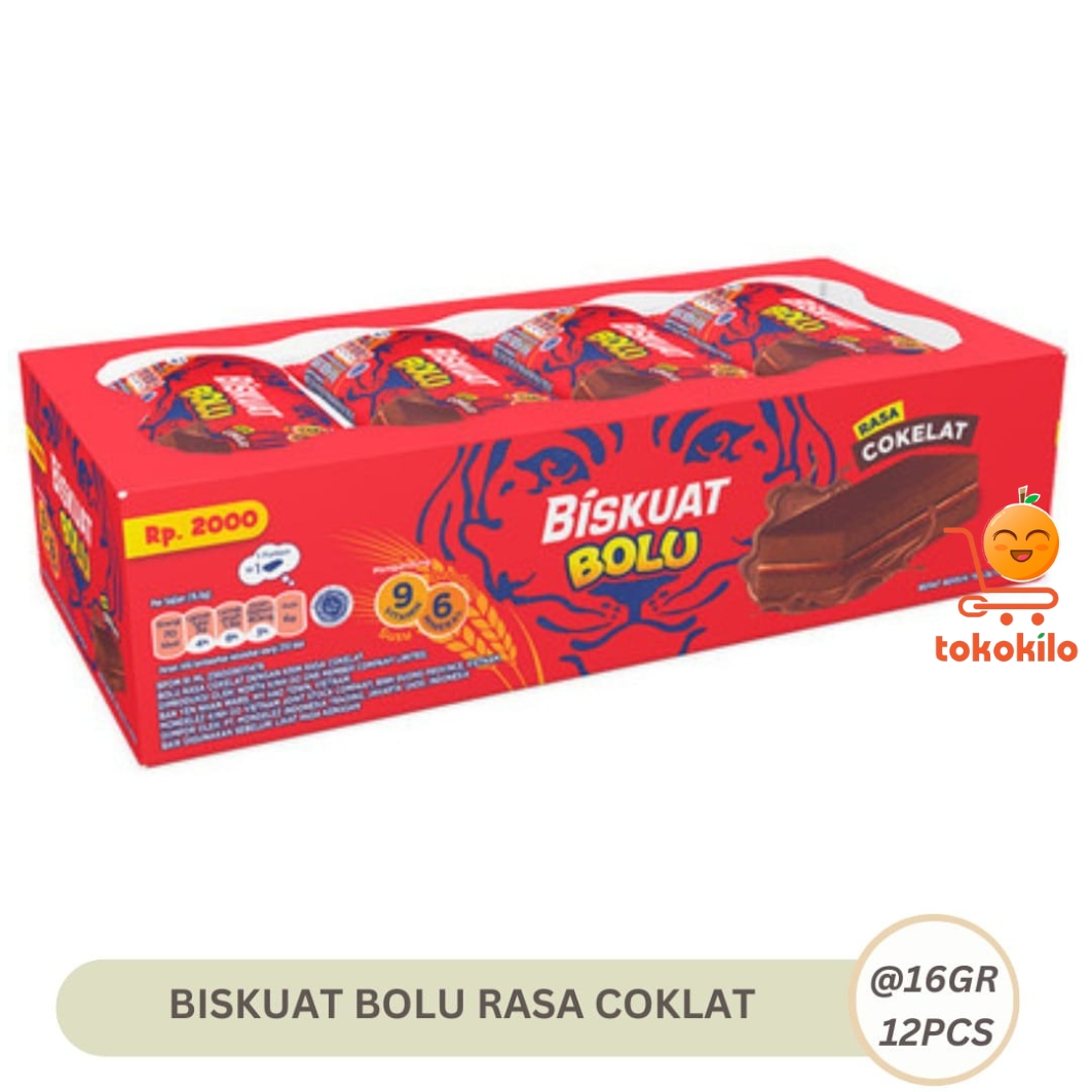 Biskuat Bolu Rasa Cokelat 16gr 