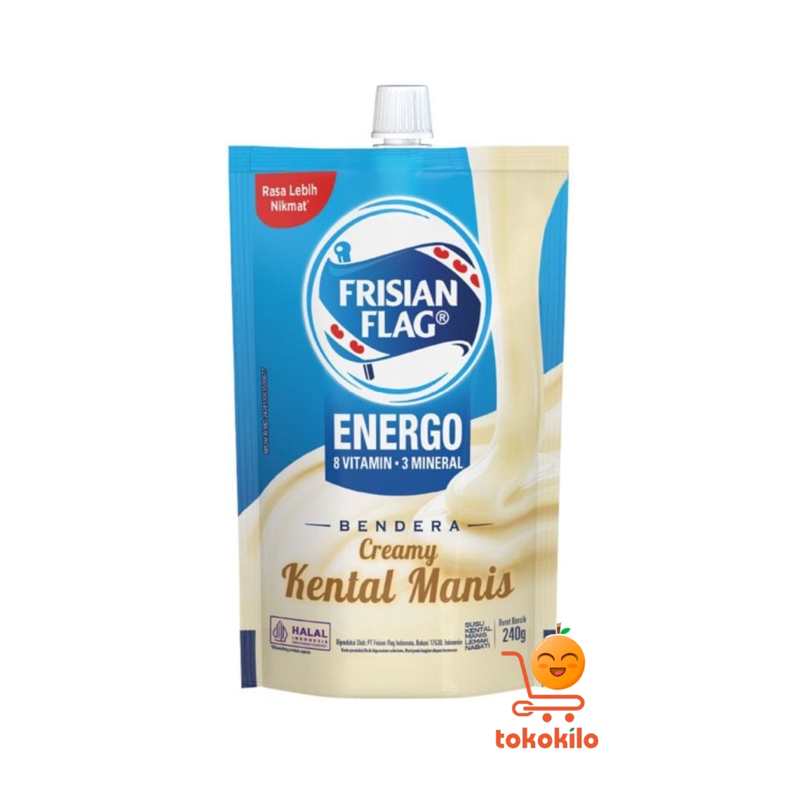 Frisian Flag Susu Kental Manis Energo 240gr, 535gr