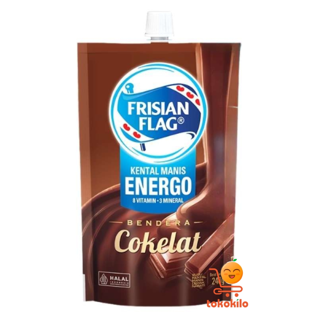 Frisian Flag Susu Kental Manis Energo Cokelat 240gr