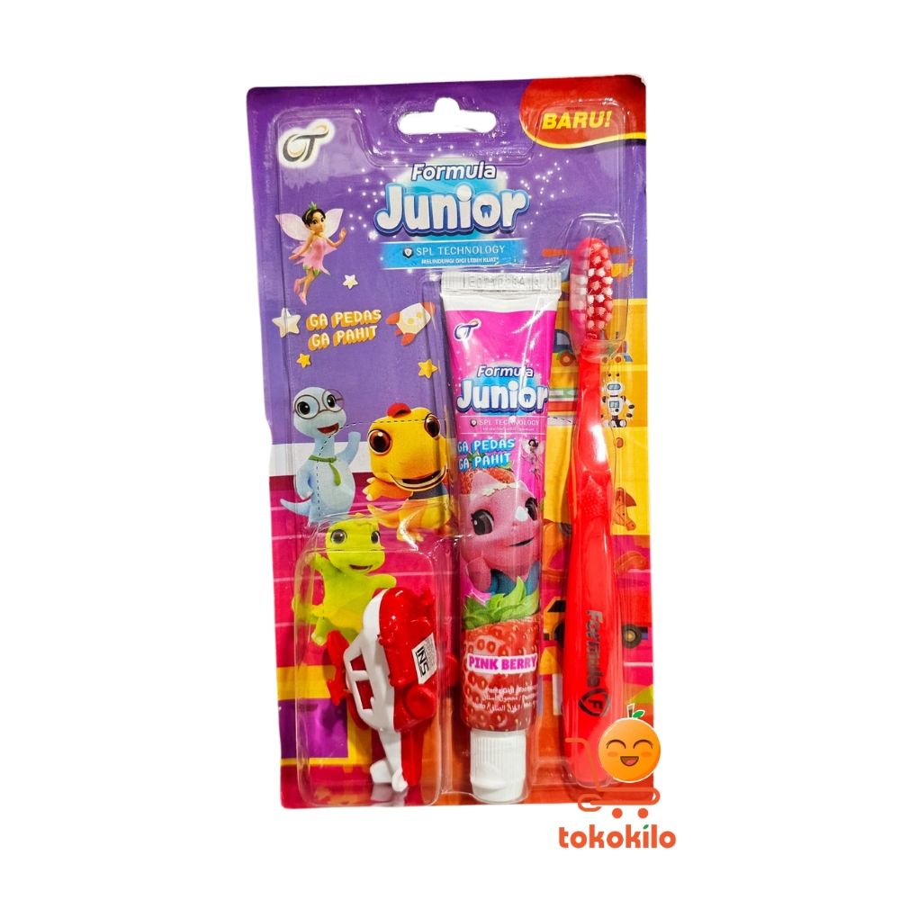 Odol Gigi Formula Special Pink Berry 45gr + Sikat Gigi 