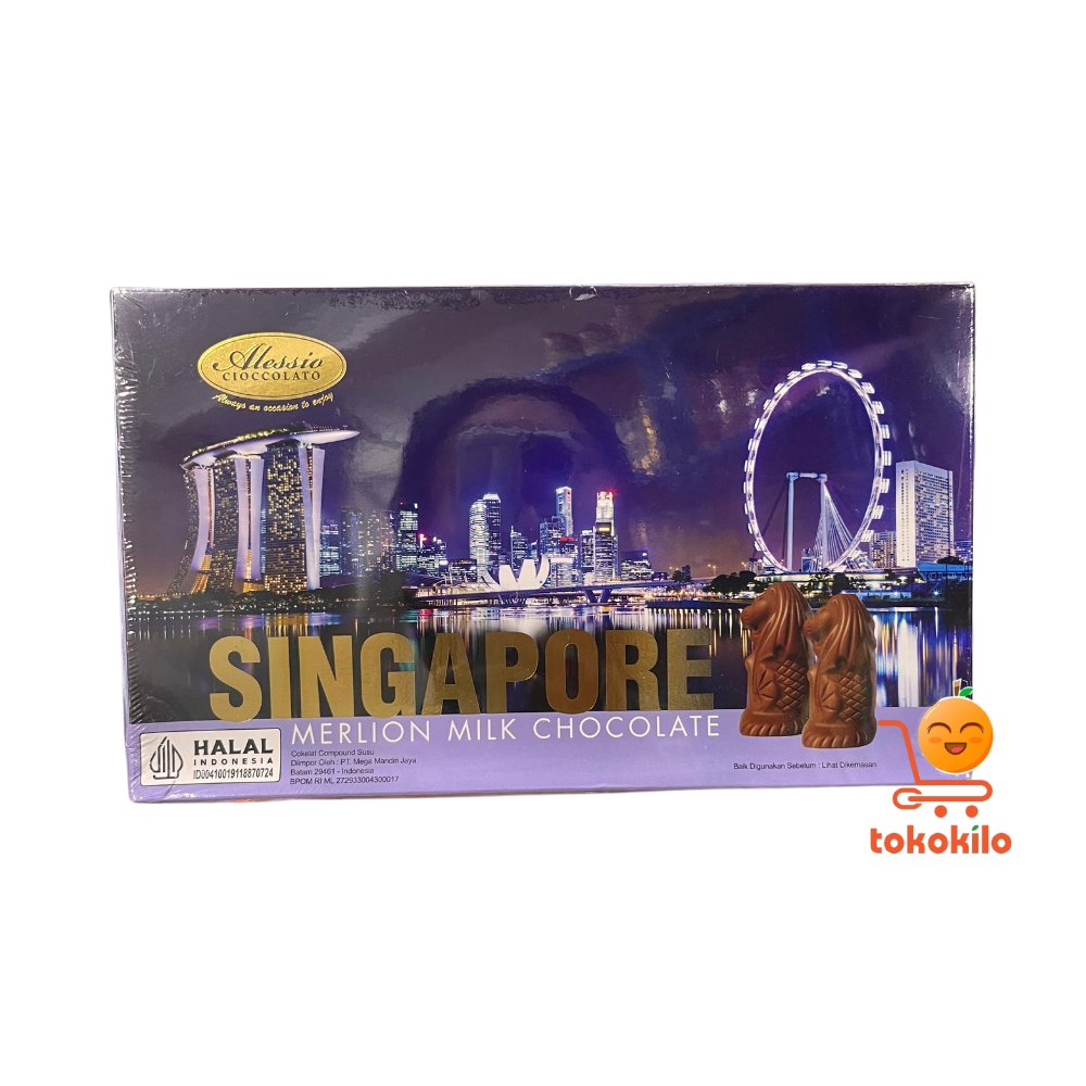 Alessio Merlion Milk Chocolate 125gr