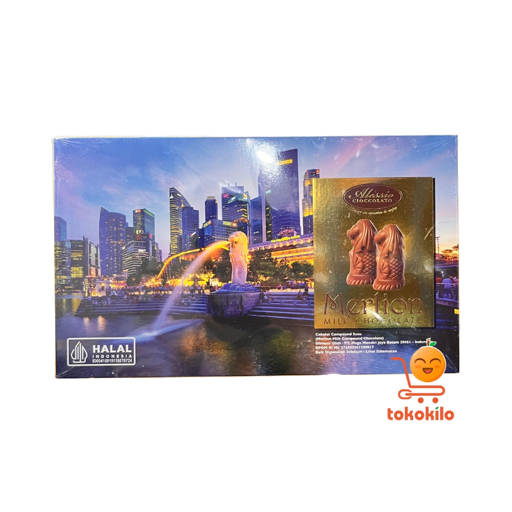 Alessio Merlion Milk Chocolate 125gr