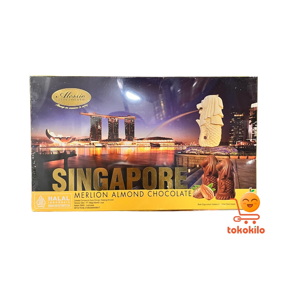 Alessio Merlion Almond Singapore 125gr