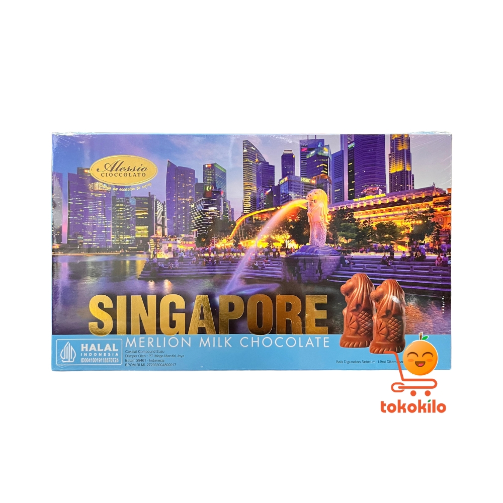 Alessio Merlion Milk Chocolate 125gr