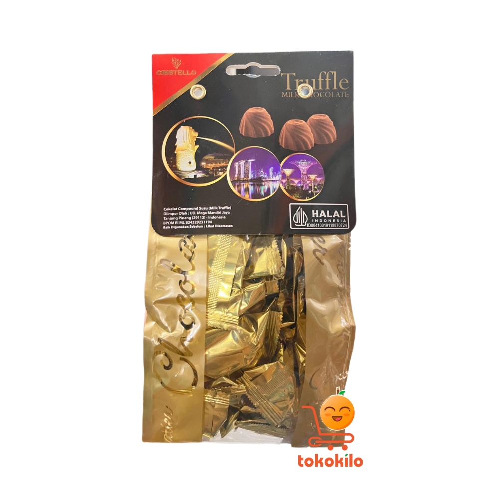 Cristello Truffle Milk Chocolate 150gr
