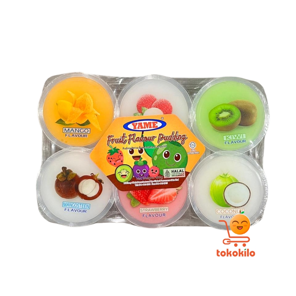 Yame Puding rasa Aneka Buah-Buahan 480gr